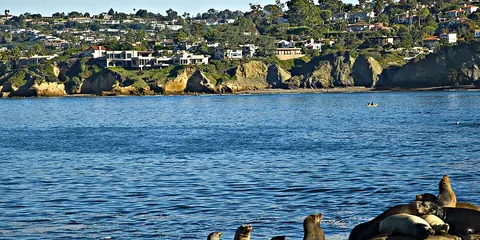 Coastline at La Jolla in San Diego
